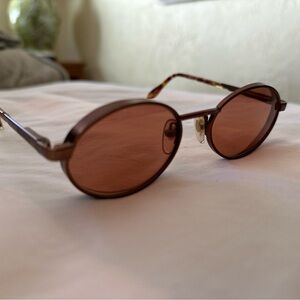 Vintage Serengeti Tweeds DR6349 sunglasses Bronze metal